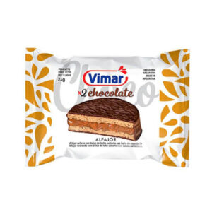 Alfajor doble Vimar chocolate 38 g.