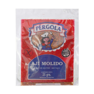 Ají molido Pergola 25 g. sin TACC