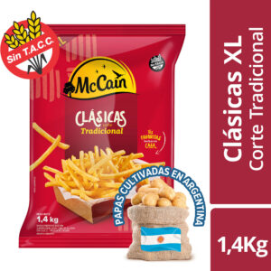 Papas baston Mc cain tradicional familiar 1.4 kg.