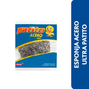Esponja de acero Patito ultra