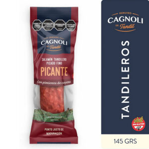 Salamín tandilero picante Cagnoli 145 g.