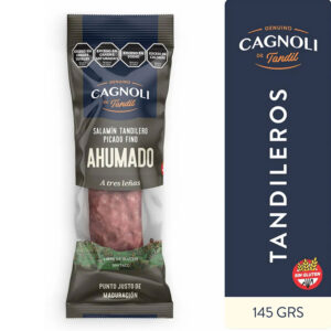 Salamín tandilero ahumado Cagnoli 145 g.