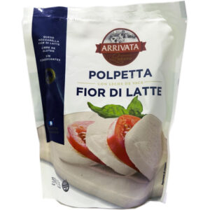 Queso mozzarella polpeta fior di latte Arrivata 125 g.