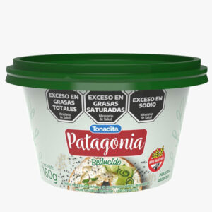 Queso untable Tonadita Patagonia reducido 180 grs