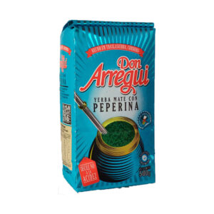 Yerba mate con peperina Arregui 500 g.