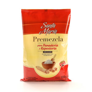 Premezcla para panadería y repostería Santa María 1 kg. Sin TACC