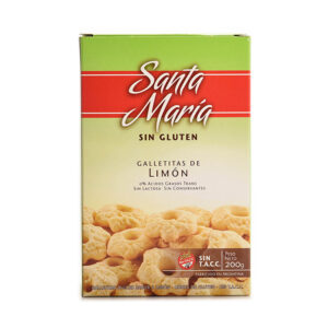 Galletitas Santa María limón 200 g. sin TACC