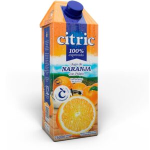 Jugo Citric de naranja exprimido tetra 750 cc.
