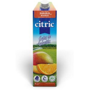 Jugo de naranja mango Citric tetra 1 lt.