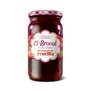 Mermelada de frutilla El Brocal frasco 420 g.