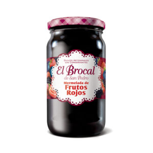 Mermelada de frutos rojos El Brocal 420 g.