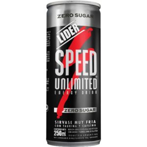 Bebida energizante Speed Zero en lata 250 ml