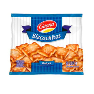 Biszcochitos Gaona azúcarado 180 g.