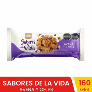 Galletitas dulces con chips Sabores de la Vida 160 grs