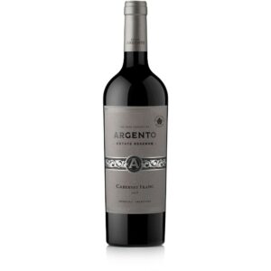 Vino tinto cabernet Argento franc estate reserva 750 cc.