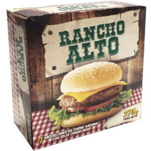 Medallones de carne Rancho Alto con soja 4 u.