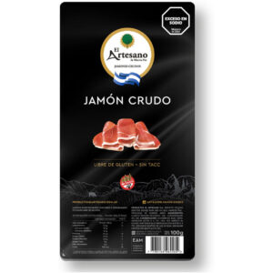 Jamón crudo feteado El Artesano 100 g.