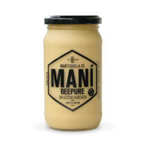 Mantequilla de maní Beepure frasco 400 g.