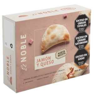Empanadas de jamón y queso El Noble 4 u.