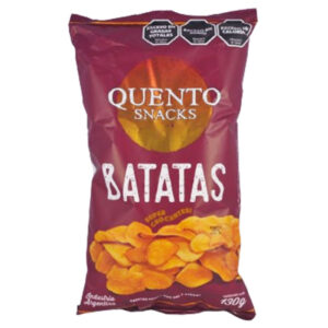 Chips de batatas Quento 130 g.