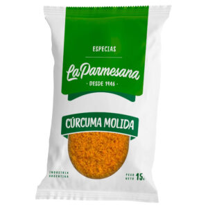 Cúrcuma molida La Parmesana en sobre 15 grs