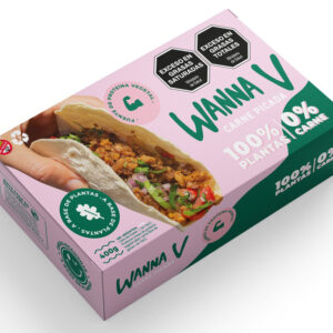 Alimento vegetal Wanna V simil carne picada 400 g.
