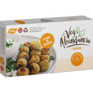 Bocadito de falafel Vegabundancia en caja 300 g.
