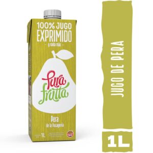 Jugo exprimido Pura Frutta de pera brik 1 lt.