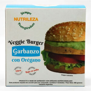 Medallón garbanzo Nutrileza caja 360 g.