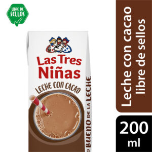 Leche chocolatada Las 3 niñas 200 cc.