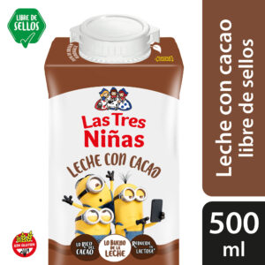 Leche chocolatada UAT Las tres Niñas 500 ml