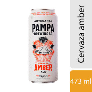 Cerveza Pampa Brewing Amber Ale 473 ml