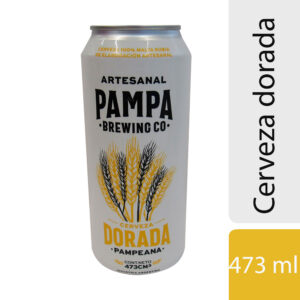 Cerveza Pampa Golden Ale 473 ml