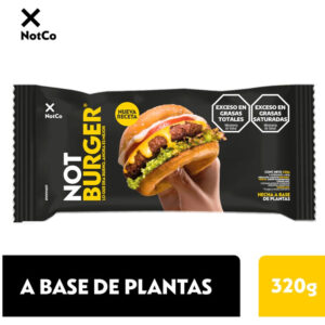 Medallón Not burger premium flow pack 4 uni