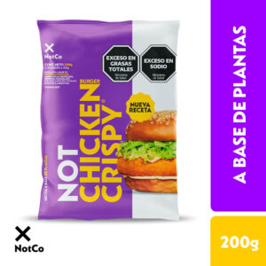 Medallón crispy Not chicken burger flowpack x2 100 g.