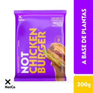 Medallon Not chicken burger flow pack x2 80 g.