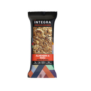 Barra de cereal Integra de almendra y avena 41 g.