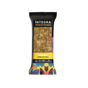 Barra de cereal Integra de banana 40 g.