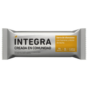 Barra de proteina Íntegra de chocolate maní y banana 41 grs