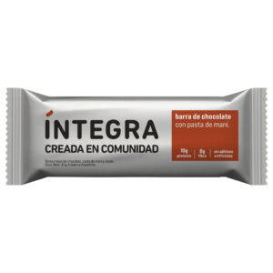 Barra de proteina Íntegra chocolate y pasta de maní 41 grs