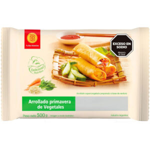Arrollado primavera Fu Bao vegetales 500 g.