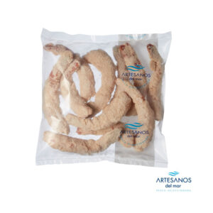 Langostino rebozado Artesanos del mar congelado 250 g.