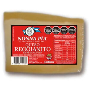 Queso reggianito Nonna Pia 250 g.