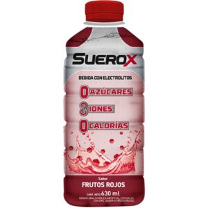 Bebida hidratante Suerox Frutos rojos Frutilla 630 ml