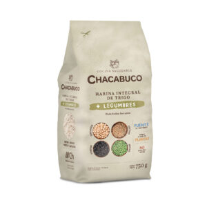 Harina integral Chacabuco con legumbres 750 g.