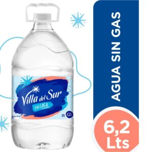 Agua de mesa sin gas Villa del Sur bidón 6,2 lts