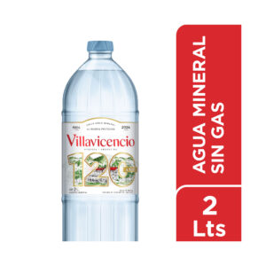 Agua mineral sin gas Villavicencio 2 lts