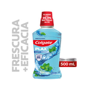 Enjuague bucal Colgate Plax Soft Mint 500 ml