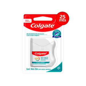 Hilo dental Colgate Total 12 fluor y menta 25 m.