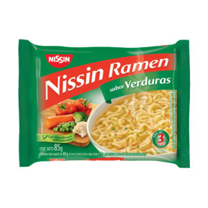 Ramen Nissin verduras 85 g.
